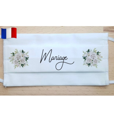 Masque Mariage « Roses Blanches »
