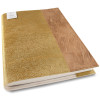 Livre d'Or Oriental • Tissu Sari / Fibre de Bois