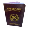 Livre d'Or Anniversaire - Passeport 30, 40, 50 et Retraite